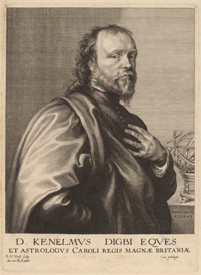 Sir Kenelm Digby by Robert van Voerst after Sir Anthony