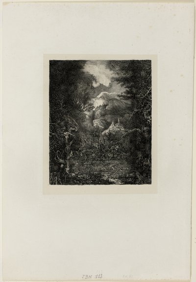 The Cities Beyond the Marsh by Rodolphe Bresdin