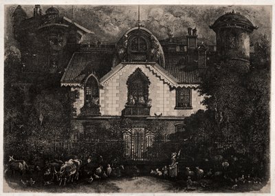The Enchanted House by Rodolphe Bresdin
