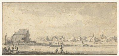 View of Sloterdijk, Near Amsterdam by Roelant Roghman