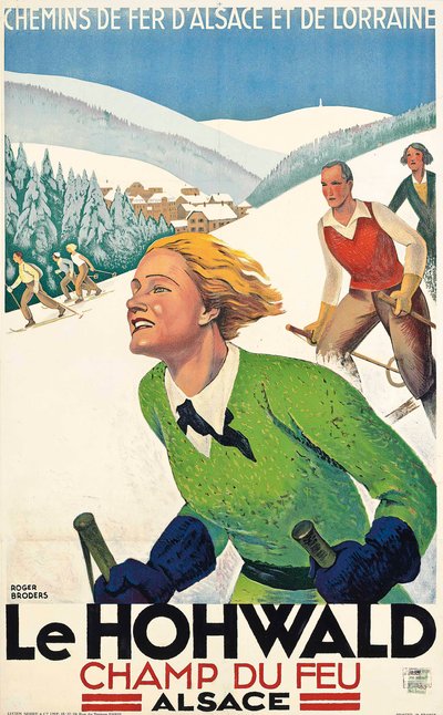 Le Hohwald, c.1930 by Roger Broders