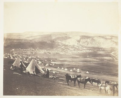 Cavalry Camp, Balaklava by Roger Fenton