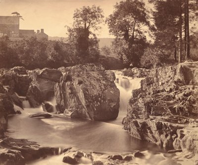 Falls of the Llugwy, at Pont-y-Pair by Roger Fenton