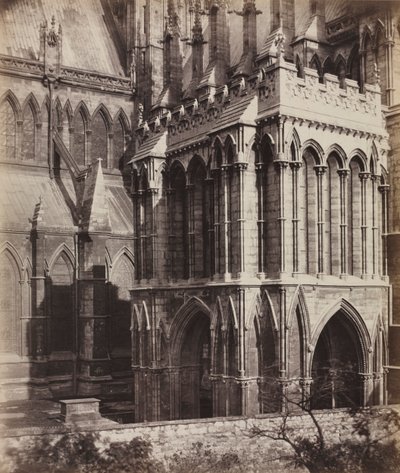 Lincoln Cathedral: The Galilee Porch by Roger Fenton