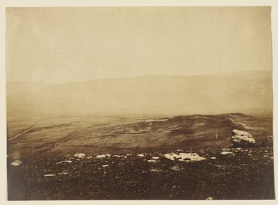 Plains of Balaklava IV by Roger Fenton