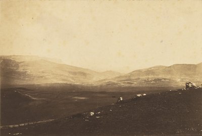 Plains of Balaklava V. by Roger Fenton