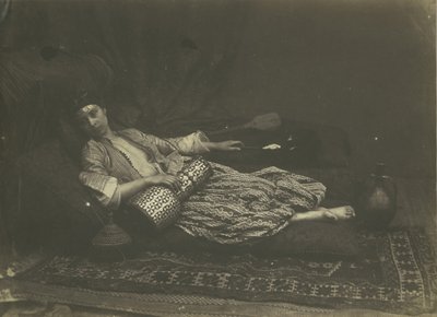Reclining Odalisque, 1858 by Roger Fenton