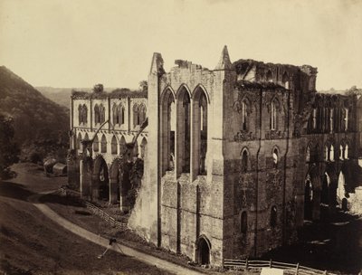Rievaulx Abbey, the North Transept by Roger Fenton