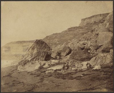 Rocken End (Looking West), Isle of Wight by Roger Fenton