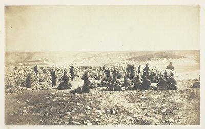 The French Redoubt at Inkermann by Roger Fenton