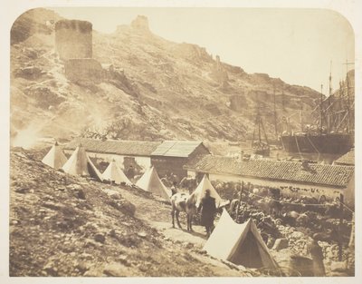 The Genoese Castle, Balaklava by Roger Fenton
