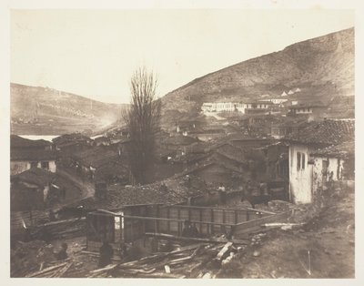 The Railway Street at Balaklava by Roger Fenton