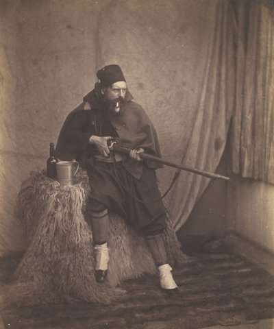 Zouave, 2nd Division, 1855 by Roger Fenton