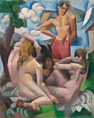 The Bathers, 1912 by Roger de La Fresnaye