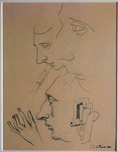 The musician by Roger de La Fresnaye