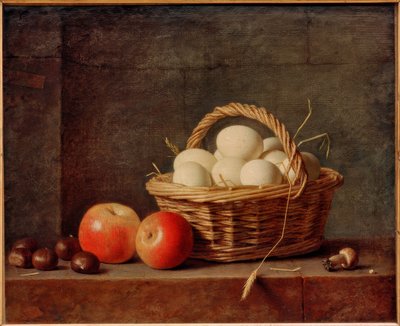 Basket with Eggs by Roland Delaporte