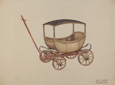 Baby Carriage by Rolland Ayres