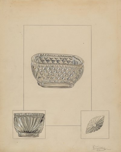 Glass Bowl by Rolland Livingstone