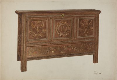 Pa. German Chest by Rolland Livingstone