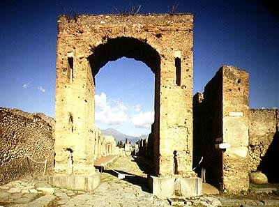 Arch of Caligula by Roman