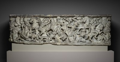 Battle sarcophagus by Roman
