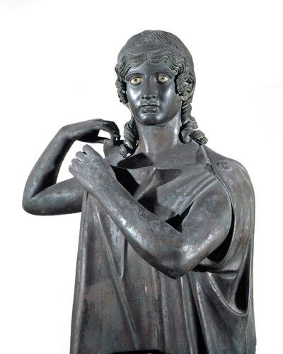 Bronze statue of a dancer by Roman