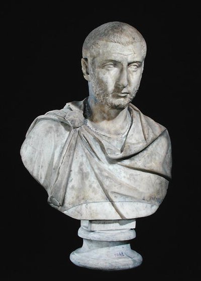 Bust of Emperor Gallineus (c.213-268) by Roman