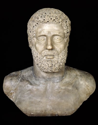 Bust of Hercules by Roman