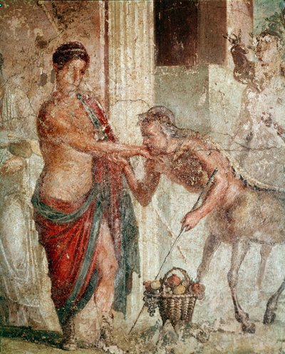 Centaur During Wedding of Pelops and Hippodamia by Roman