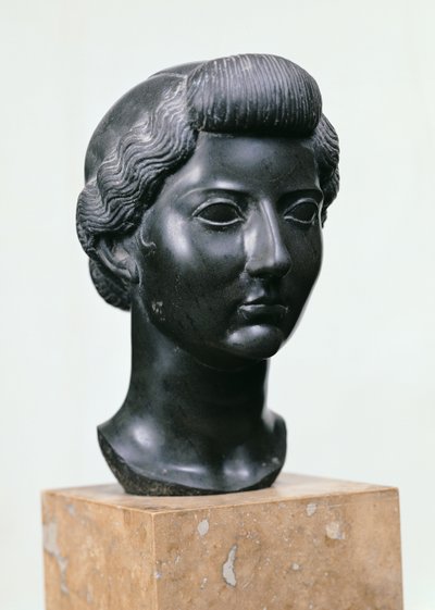 Head of Livia (c.55 BC-AD 29) by Roman