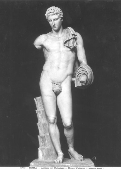 Hermes, called Antinous del Belvedere by Roman
