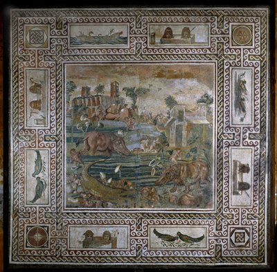 Hippopotamus Hunt on the Nile by Roman
