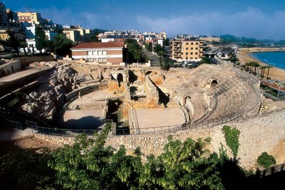 Roman Amphitheater, Tarragona, Catalonia, Spain by Roman