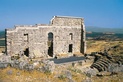 Ruins of the Roman Theatre, Acinipo, Ronda, Spain by Roman