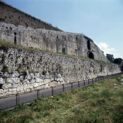 Shrine of Fortune in Palestrina, Lazio by Roman