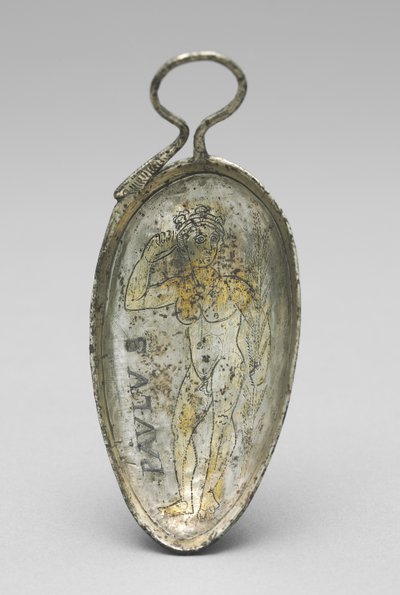 Spoon with Saint Paul as an Athlete by Roman