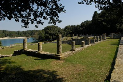 The Roman villa in Verige Bay, Brijuni, Croatia by Roman