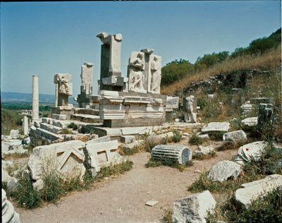 View of the monument to Memmius by Roman