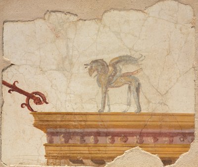 Griffin Atop Entablature, Pompeii by Roman Imperial Period