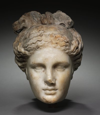 Head of Aphrodite, 1-100 by Roman Imperial Period