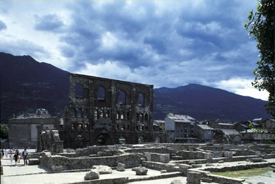 Roman Theatre of Aosta by Roman Roman