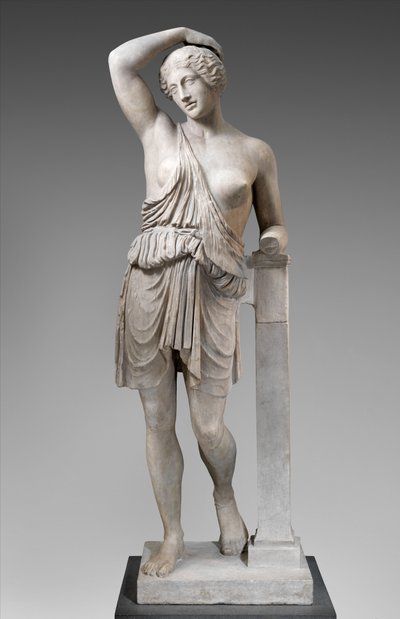 Statue of a wounded Amazon by Roman Roman