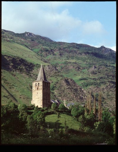 Belltower of the Church by Romanesque