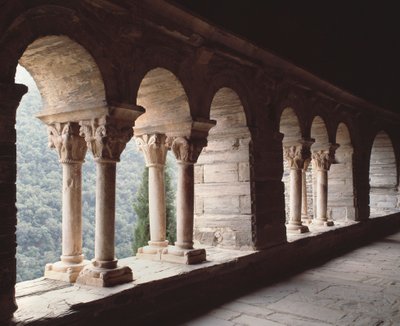 View of the Priory by Romanesque
