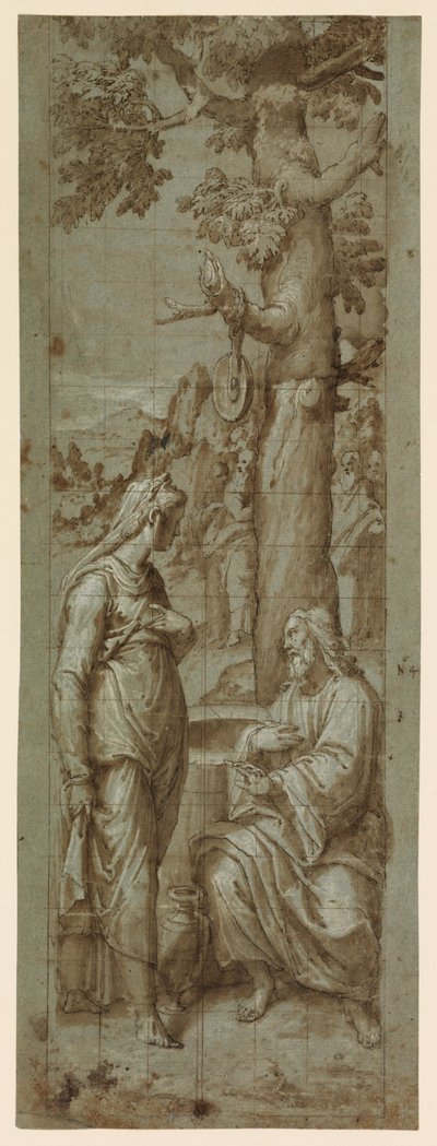 Christ and the Woman of Samaria by Romulo Cincinnato