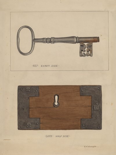 Key and Lock by Ronau William Woiceske