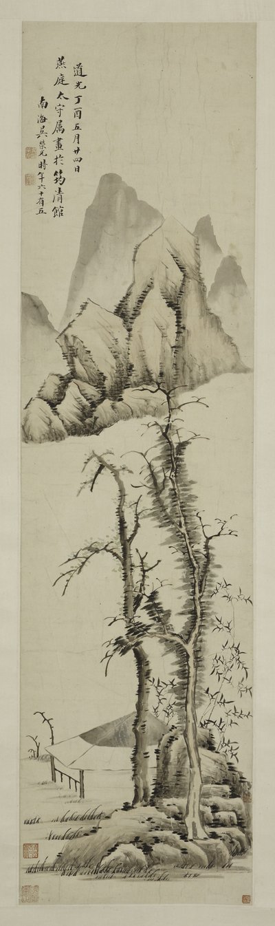 Landscape After Ni Can by Rongguang Wu