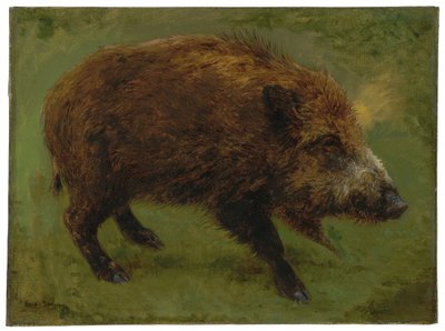 The Wild Boar by Rosa Bonheur