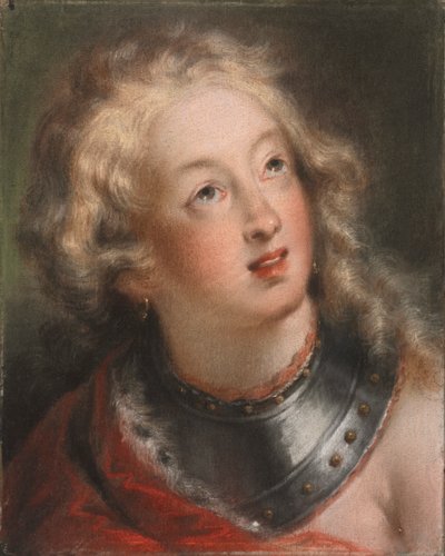 Head of a Woman by Rosalba Carriera