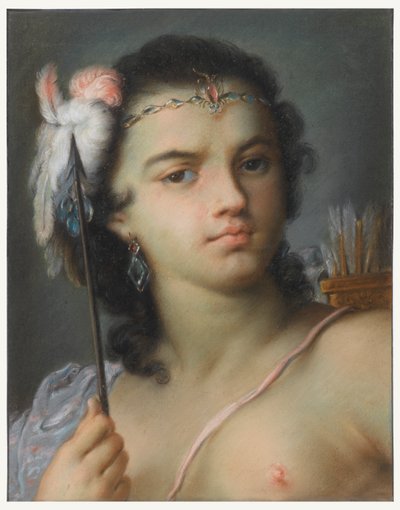 Personification of America by Rosalba Carriera